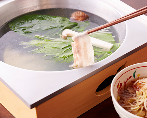 ぜひ野菜も一緒にどうぞ